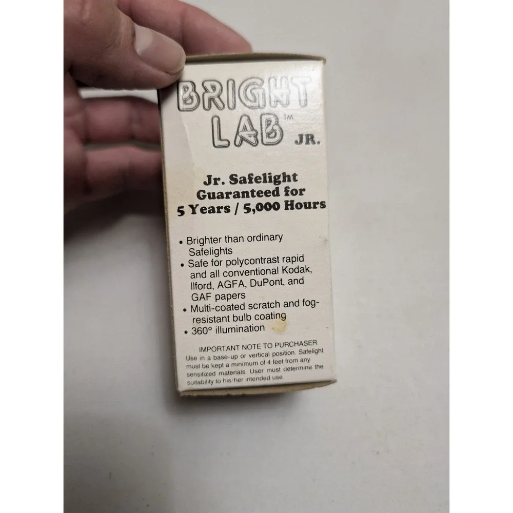 New Bright Lab Jr.‎ Safelight Red For BB&W Darkoom Printing #35110 in Box